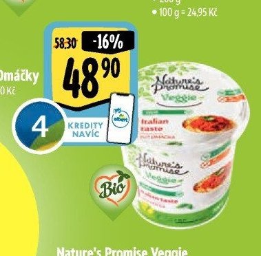 Nature's Promise Veggie Bio Omáčky