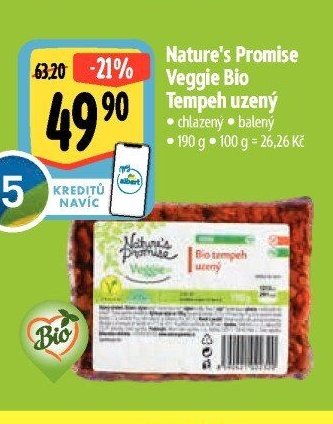 Nature's Promise Veggie Bio Tempeh uzený