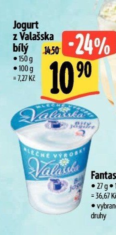 Jogurt z Valašska bílý