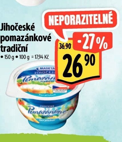 Jihočeské pomazánkové tradiční