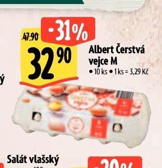 Albert Čerstvá vejce M