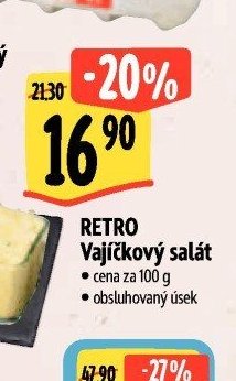 RETRO Vajíčkový salát