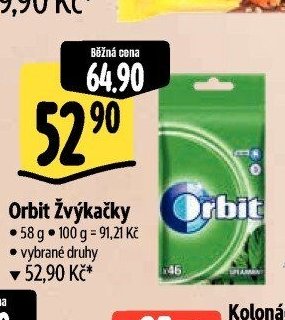 Orbit Žvýkačky