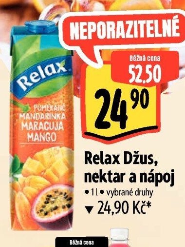 Relax Džus, nektar a nápoj
