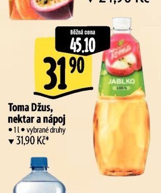 Toma Džus, nektar a nápoj