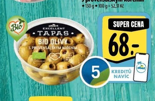 Bio Olivy s provensálským kořením
