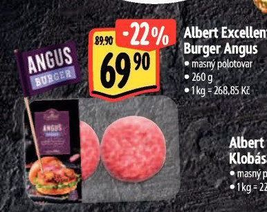 Burger Angus Albert Excellent