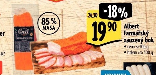 Farmářský zauzený bok Albert Gril