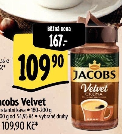 Instantní káva Jacobs Velvet