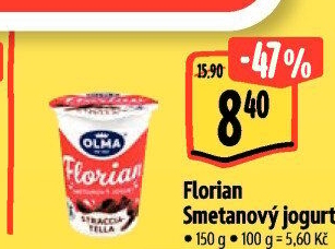 Jogurt smetanový Florian Olma
