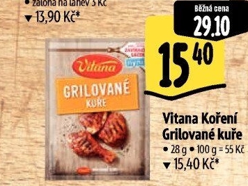 Koření Grilované kuře Vitana