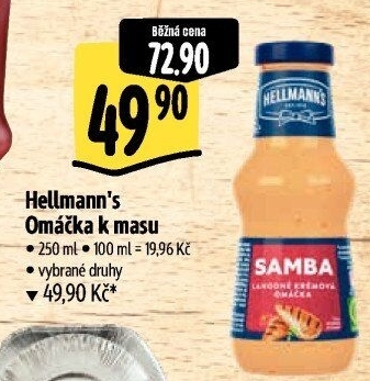 Omáčky k masu Hellmann'