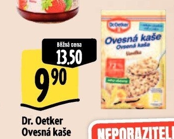Ovesná kaše Dr. Oetker