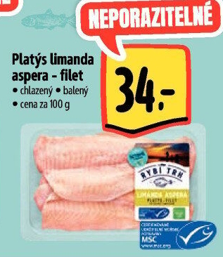 Platýs Limanda Aspera filet Albert