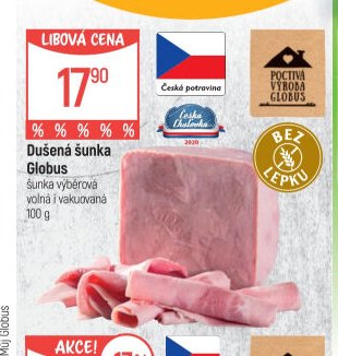 Dušená šunka Globus