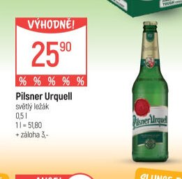 Pilsner Urquell světlý ležák