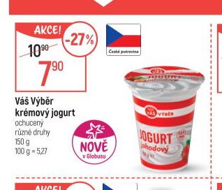 Váš Výběr krémový jogurt