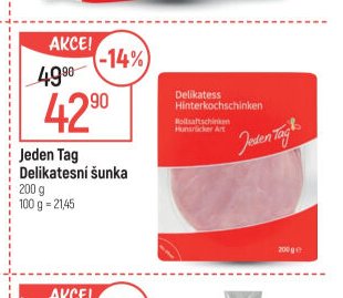 Jeden Tag Delikatesní šunka