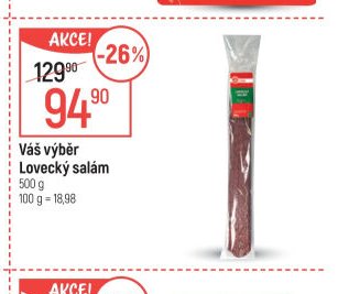 Váš Výběr Lovecký salám