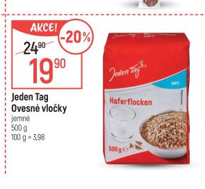 Jeden Tag Ovesné vločky
