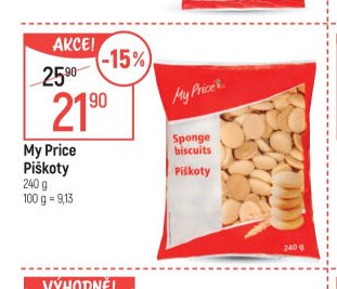 My Price Piškoty