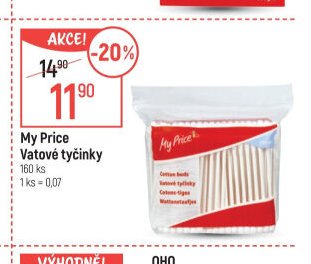 My Price Vatové tyčinky