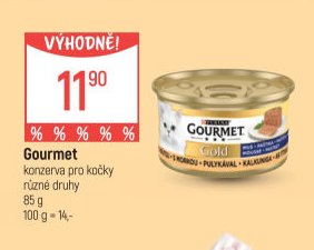 Gourmet konzerva pro kočky