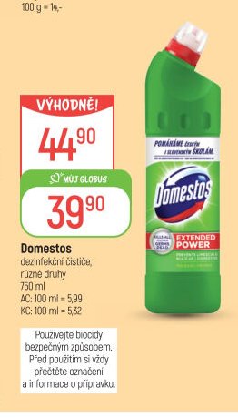 Domestos dezinfekční čistič