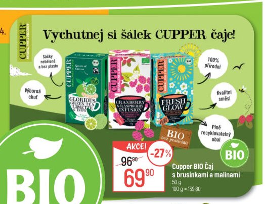Cupper BIO Čaj