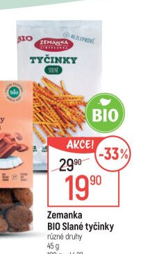 Zemanka BIO Slané tyčinky