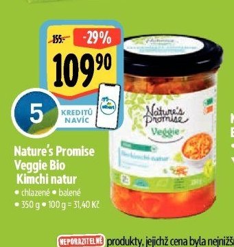 Nature's Promise Veggie Bio Kimchi natur