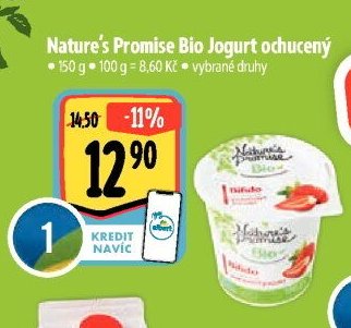 Nature's Promise Bio Jogurt ochucený