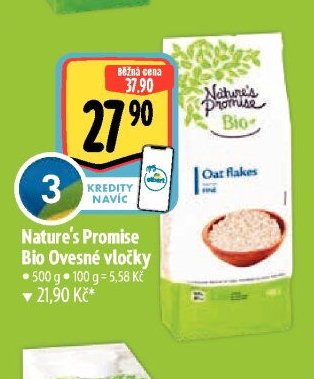 Nature's Promise Bio Ovesné vločky