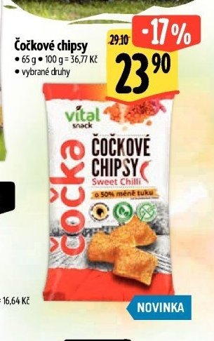 Čočkové chipsy