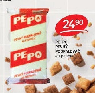 PE-PO PEVNÝ PODPALOVAČ