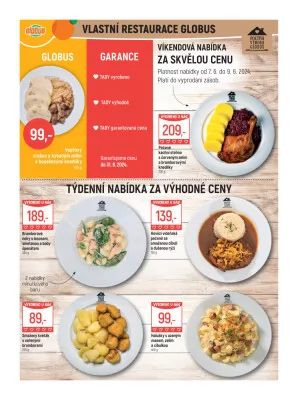 akční leták Globus 5.6.2024-11.6.2024