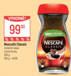 Instantní káva Nescafé Classic