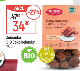 Kokosky Biopekárna Zemanka