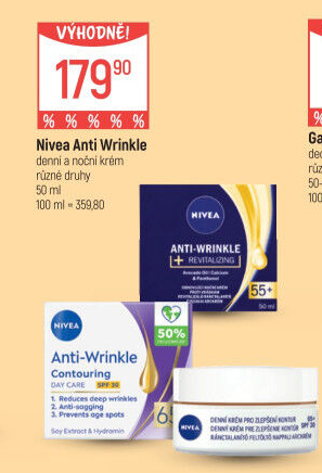 Krém pleťový proti vráskám Anti - Wrinkle Nivea
