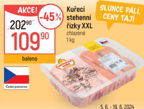 Kuřecí stehenní řízky Vodňanské kuře