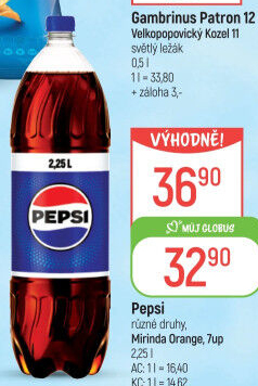 Limonáda Pepsi