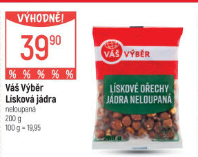 Lískové ořechy Váš Výběr
