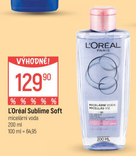 Micelární voda čisticí Sublime L'