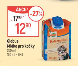 Mléko pro kočky Globus