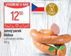 Párky jemné Globus