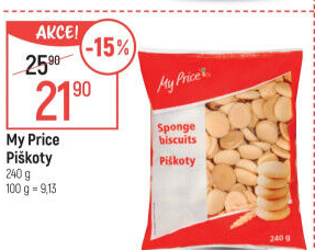 Piškoty My Price