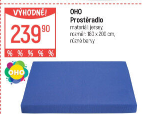 Prostěradlo OHO