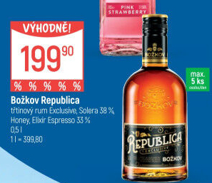 Rum Republica Exclusive Božkov
