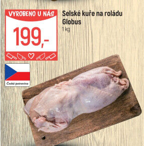 Selské kuře na roládu Globus