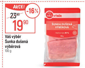 Šunka výběrová dušená Váš Výběr